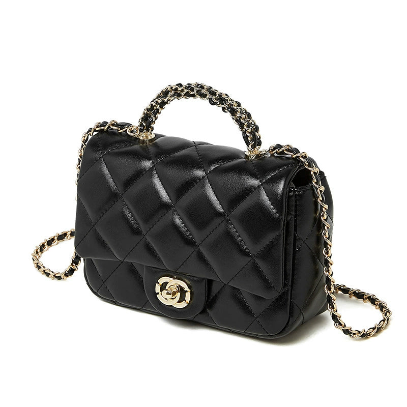 Single shoulder crossbody used women's bag