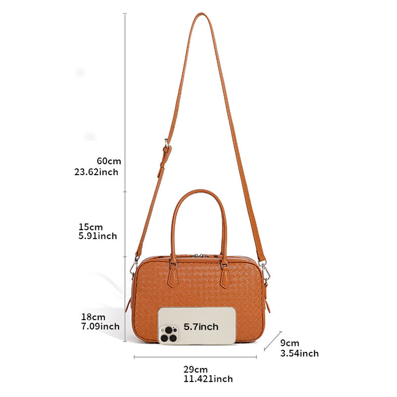 One shoulder hand-held crossbody bag