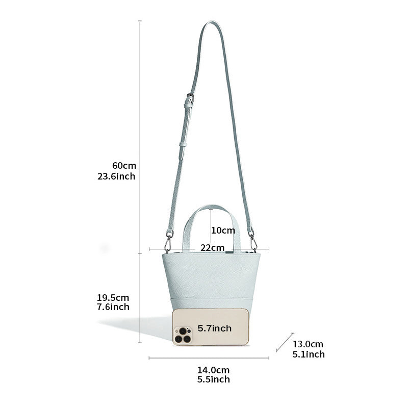 Single-shoulder messenger bag for women