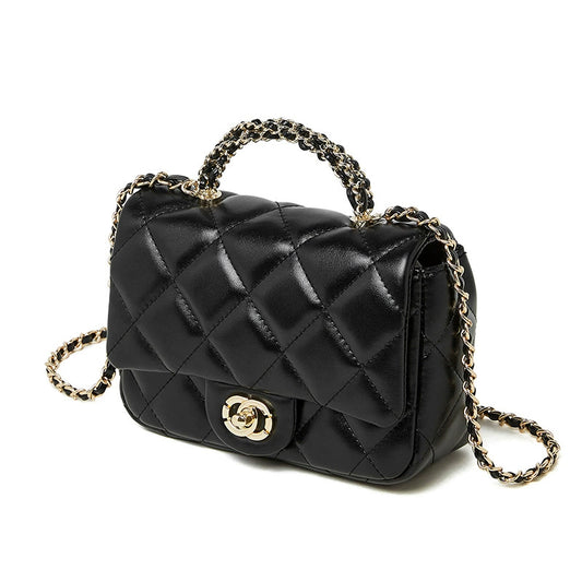Single shoulder crossbody used women's bag
