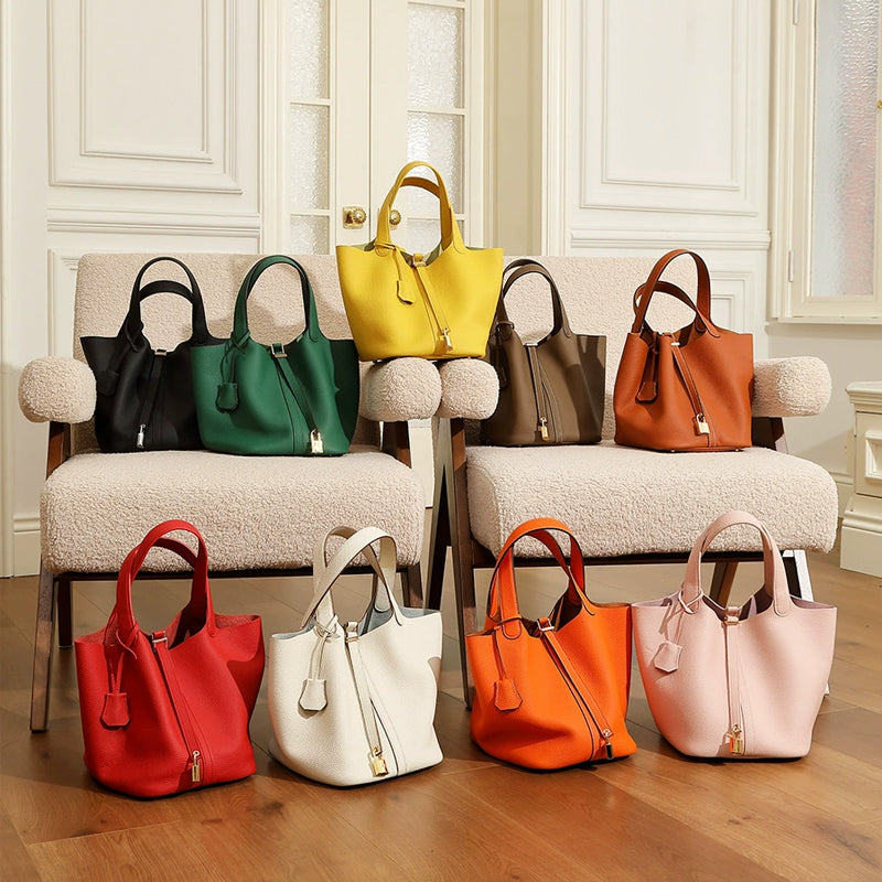 Handheld bucket bag