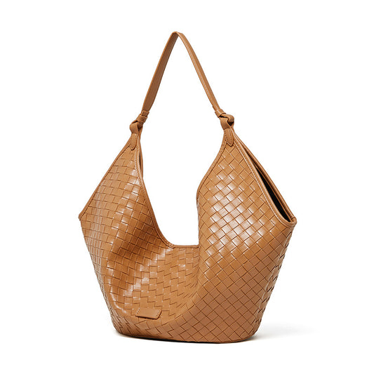 Leather large-capacity bag
