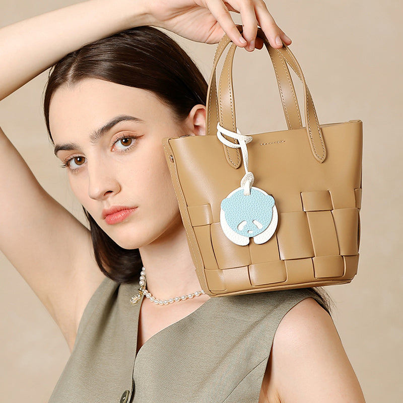 Cowhide shoulder crossbody bag