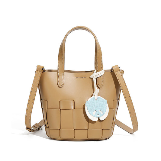 Cowhide shoulder crossbody bag