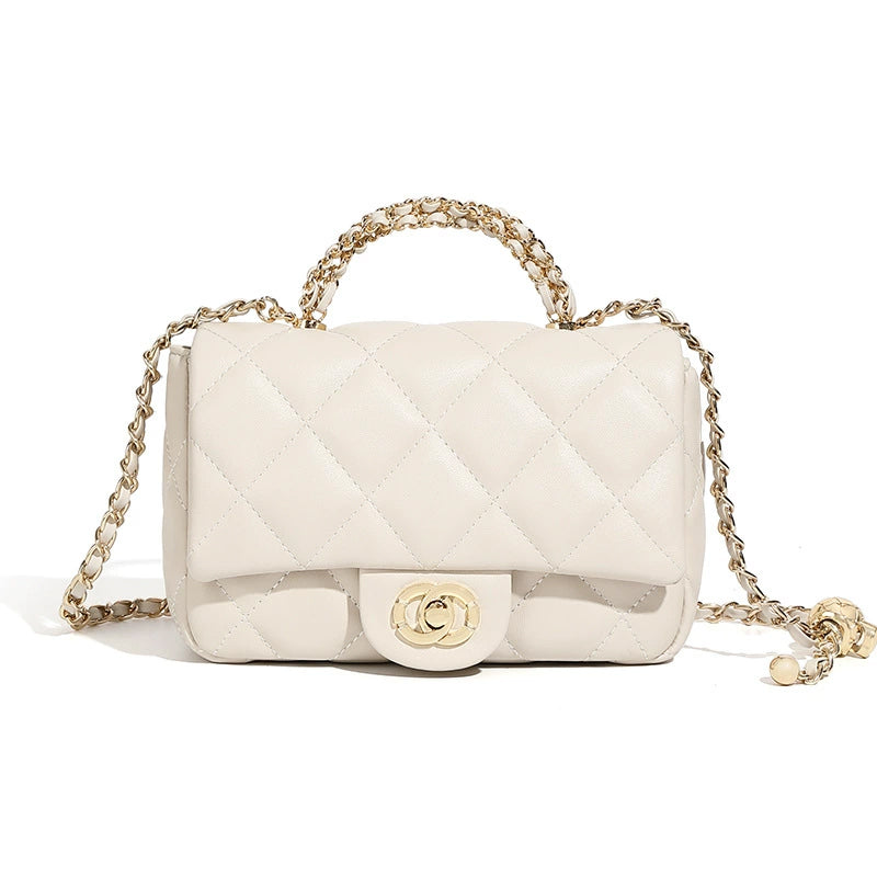 Single shoulder crossbody used women's bag